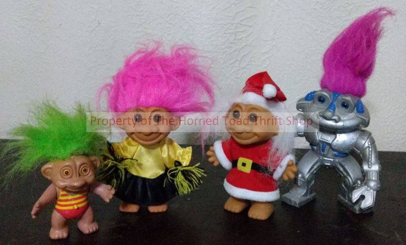 lot 65 image: (4) Trolls