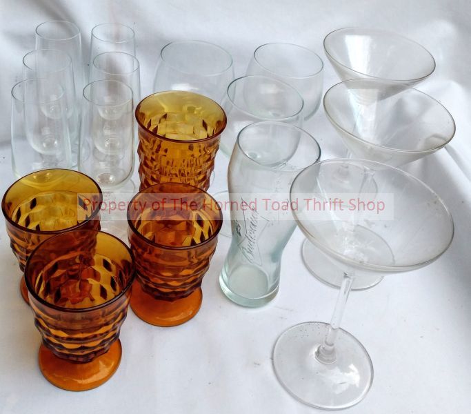 lot 87 image: Drinking Glasses