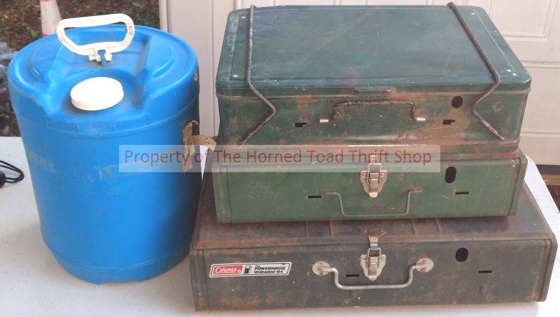 lot 136 image: Camping Gear including Apex Fuel Bottle