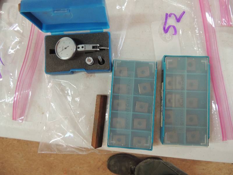 lot 52 image: Ingersoll cutting tools stck#9EB64 x 2,   dye test  indicator