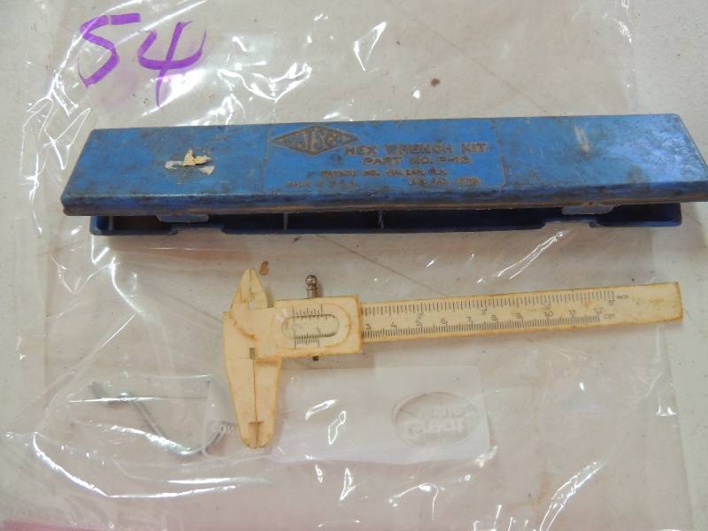 lot 54 image: Caliper, WATSCO  HEX wrench   kit #P-13