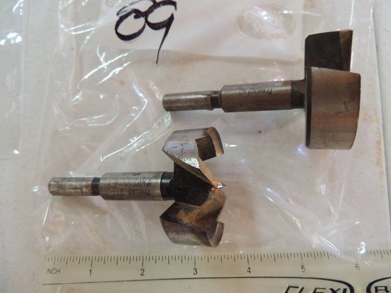 lot 89 image: Forstner bits x 2,  2 each