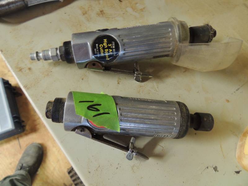 lot 161 image: PNEUMATIC 3 high speed cutters  X 2