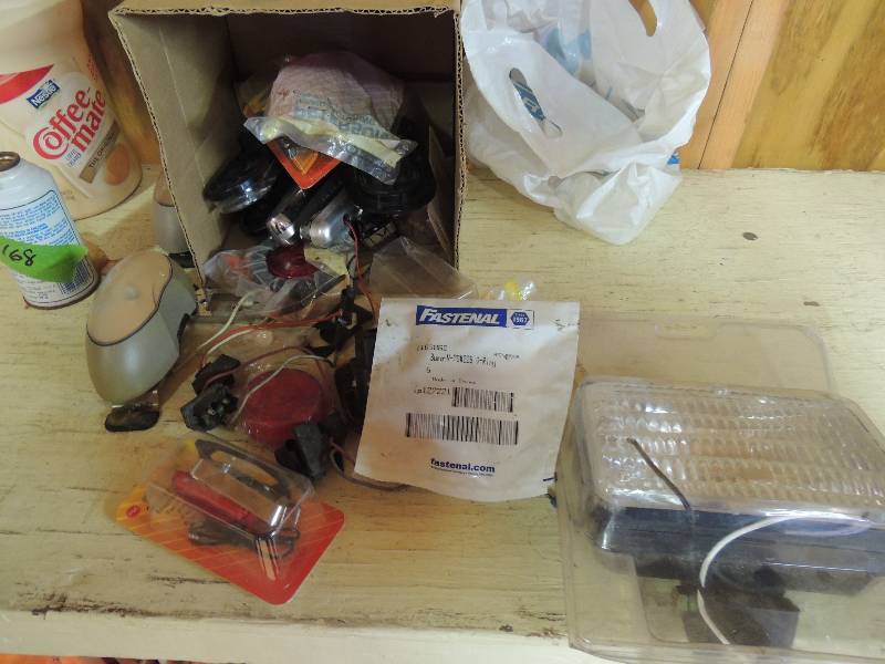 lot 167 image: Lot of lights, marker light kits o rings etc.