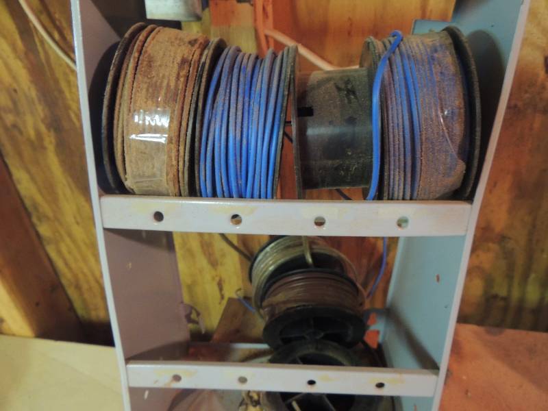 lot 197 image: Spools of electric wire