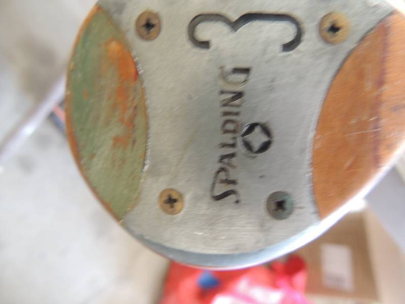 lot 253 image: Spalding #3 wood