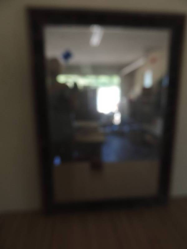 lot 274 image: BARN WOOD FRAMED Mirror 41 12 x 29 12