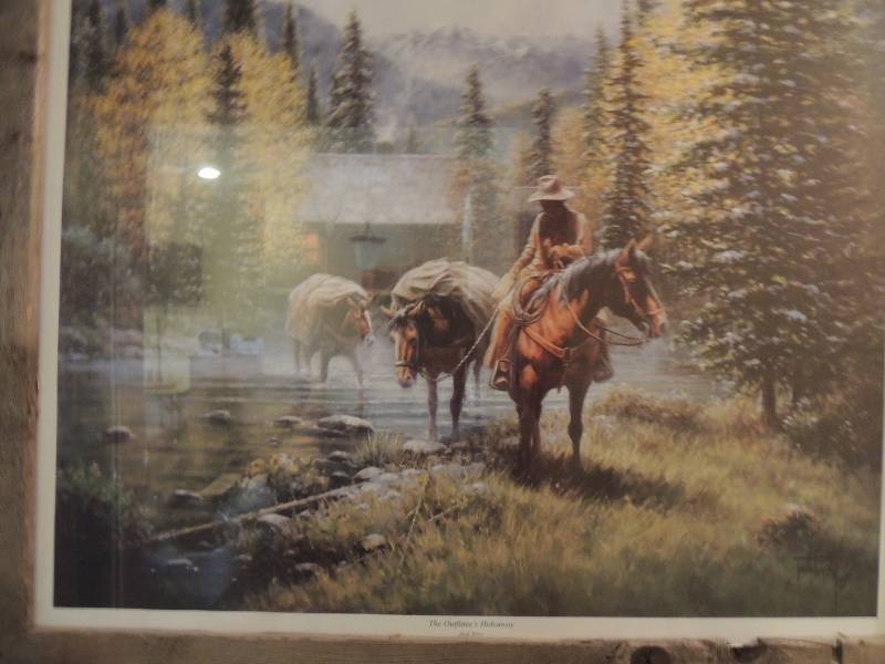 lot 405 image: The Outfitters Hideaway by Jack  Terry  29 X 25