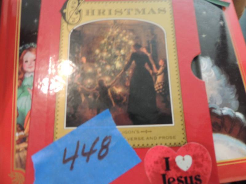 lot 448 image: Christmas books- All by Bendon The Night Before Christmas and Christmas