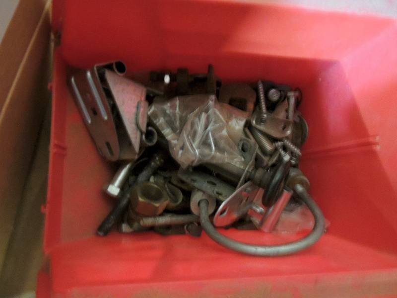 lot 155 image: Bolts, washers, etc.