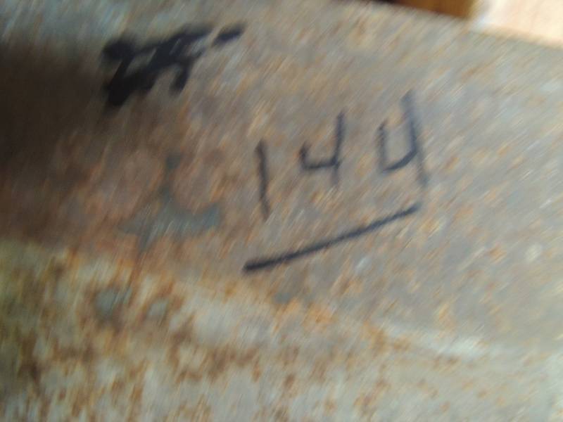 lot 144 image: Steel Plate  14 x 19 x 57