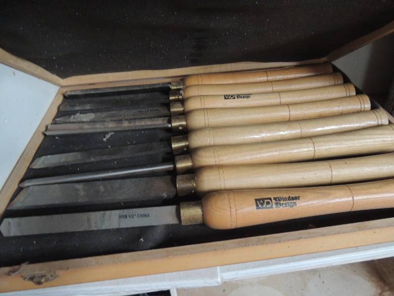 lot 55 image: Windsor design wood chisels NIB