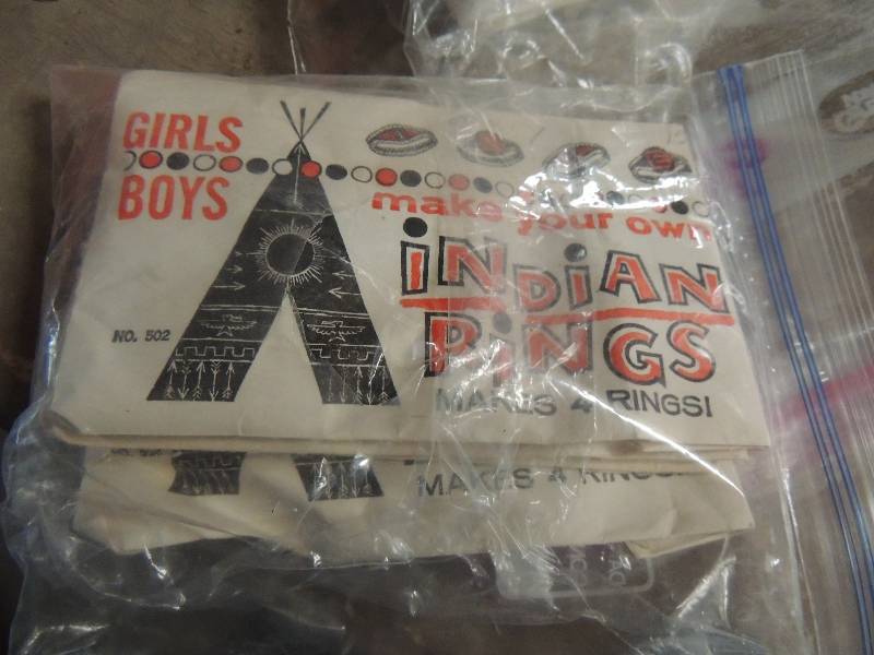 lot 426 image: Girl and boy Indian ring kits