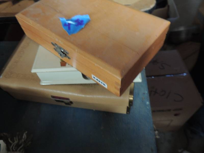 lot 432 image: 3 wooden boxes