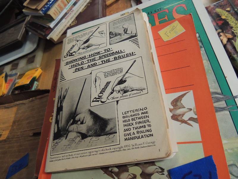 lot 531 image: How to do wood carving and painting x 9