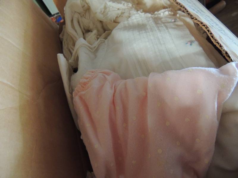 lot 549 image: Lot of antique baby clothes
