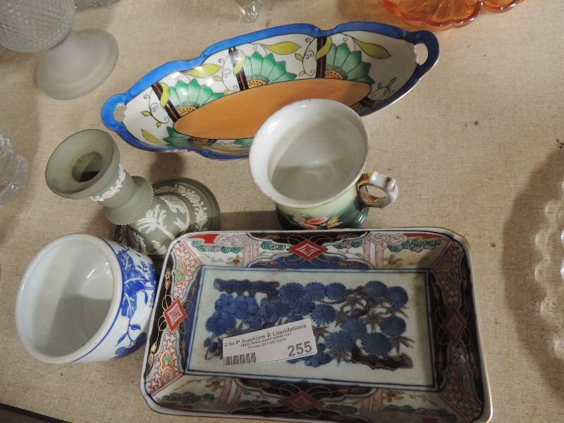 lot 255 image: Nortakai bowl candle sticks and more