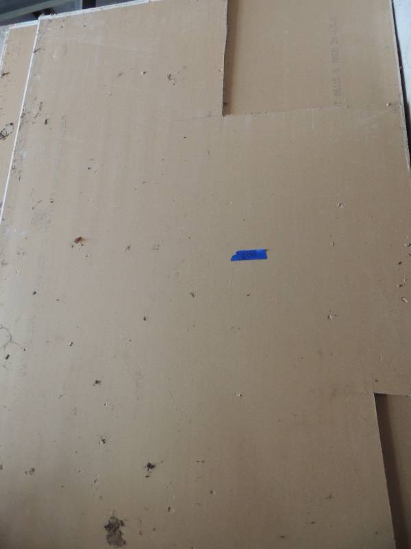 lot 600 image: Sheet rock x 7