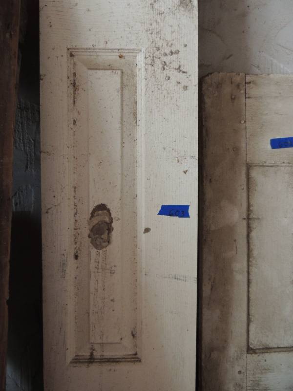 lot 603 image: Vintage side by side doors