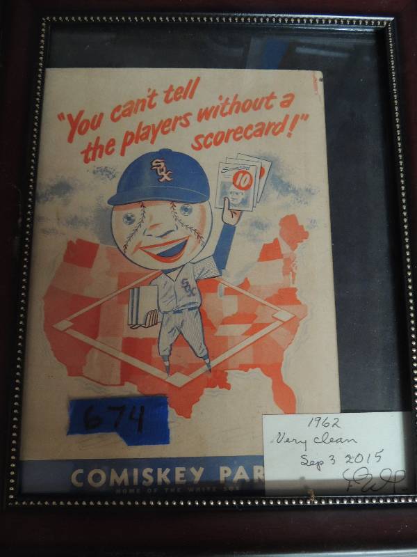 lot 674 image: You Cant Tell the Players Without a Scorecard    1962 Community Bank