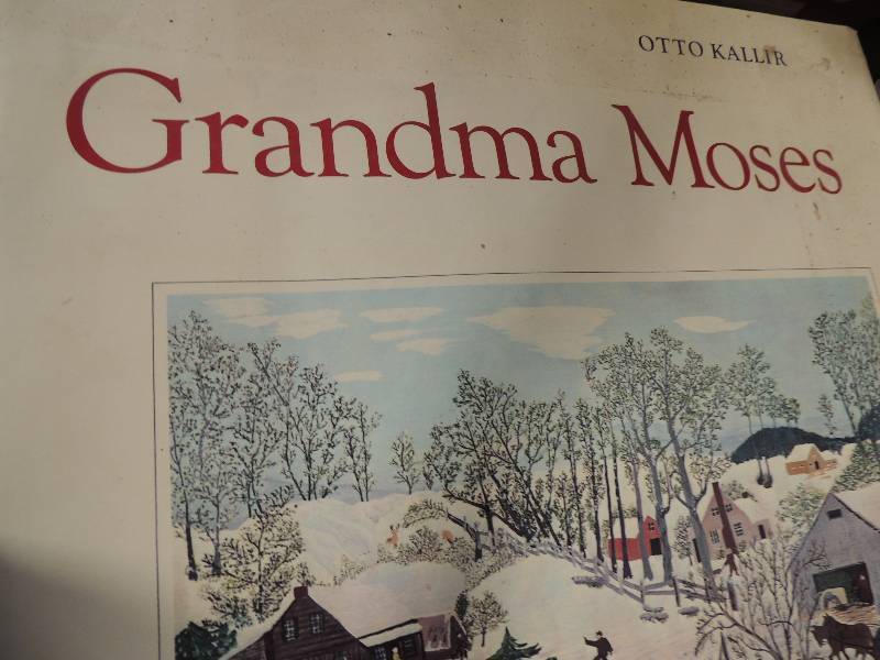 lot 727 image: Books -  2 lives by George Okeeffe and grandma Moses