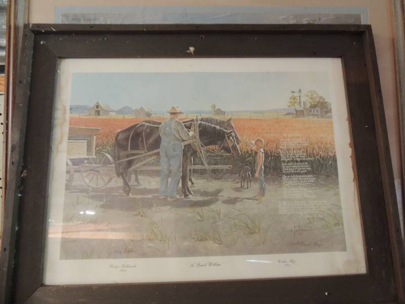 lot 746 image: Walter Myez poet x 2 Spirit witin me by geoege Hall