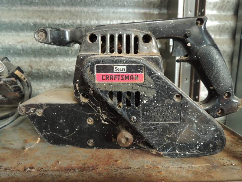 lot 36 image: Sears Craftsman  BELT SANDER 3 sander