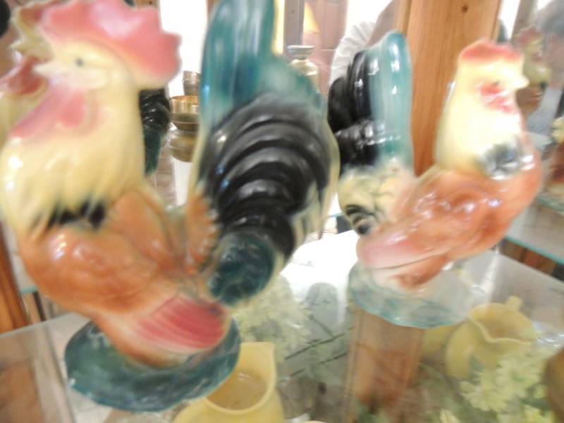 lot 74 image: Set of roosters