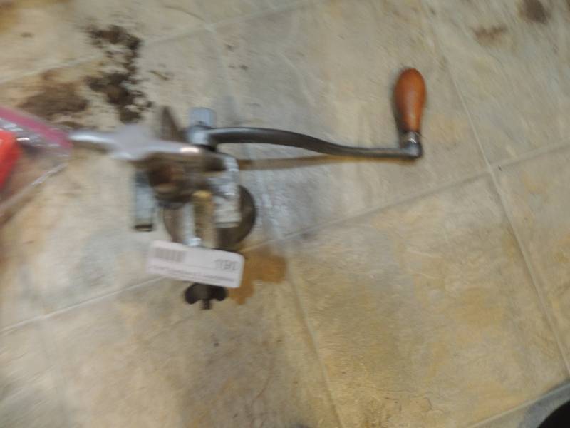 lot 190 image: Landers meat grinder