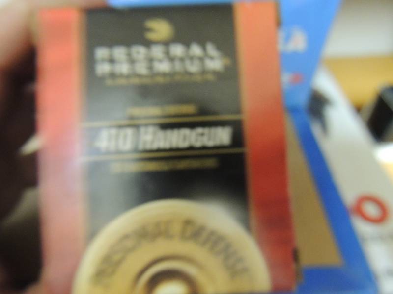lot 267 image: Federal premium 410 ammo- 20 shells