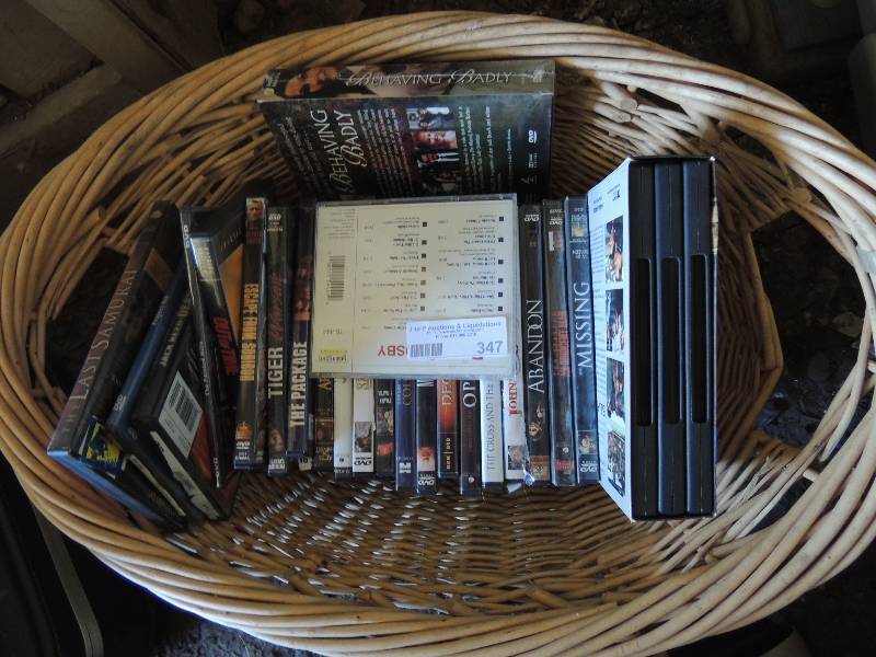 lot 347 image: various DVDs