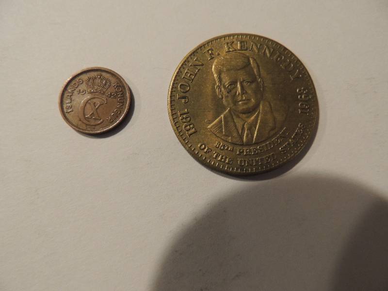 lot 438 image: COINS - JOHN F KENNEDY, EYRIR ISLAND