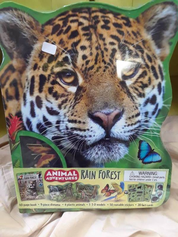 lot 32 image: ANIMAL ADVENTURES RAIN FOREST FACTORY SEALED