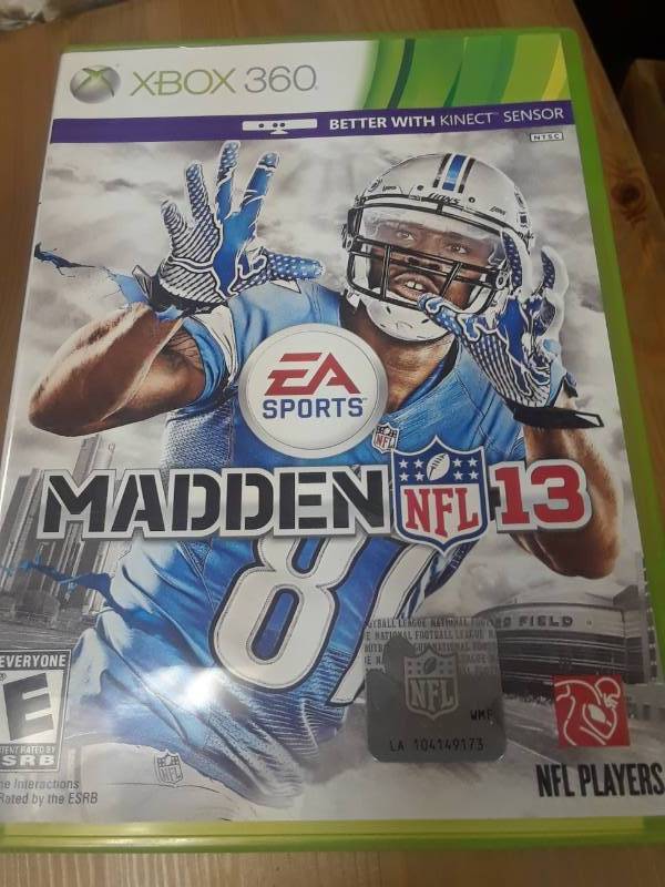 lot 103 image: MADDEN  TWO GAME LOT