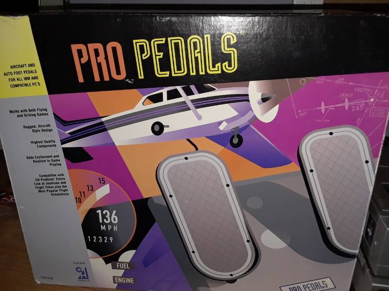 lot 84 image: PRO PEDALS FOR FLIGHT SIMULATION
