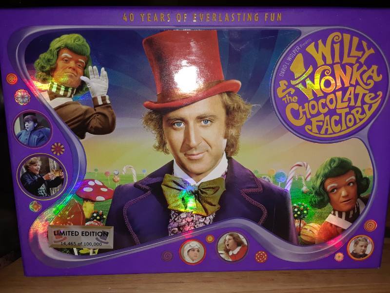 lot 77 image: RARE WILLY  WONKA CHOCOLATE FACTORY LIMITED EDITION COLLECTION
