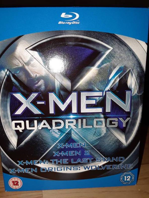 lot 72 image: THE X-MEN QUADRILOGY 4 BLUE-RAY COLLECTION