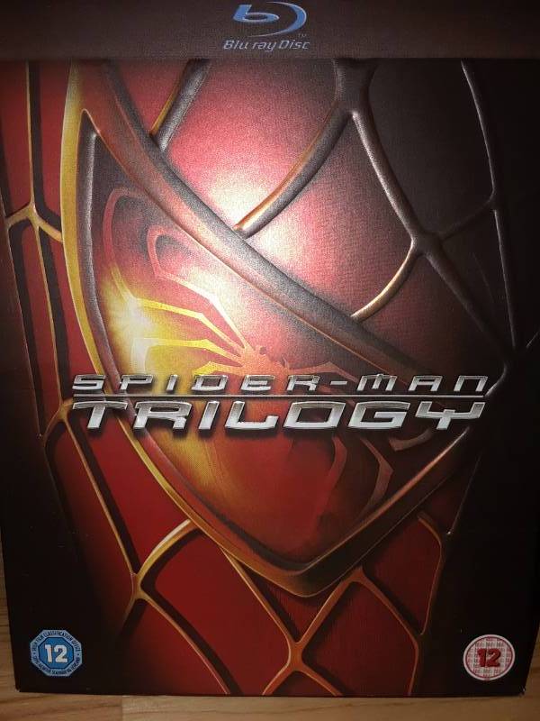 lot 70 image: SPIDER-MAN TRILOGY COLLECTION 3 BLUE-RAY COLLECTION