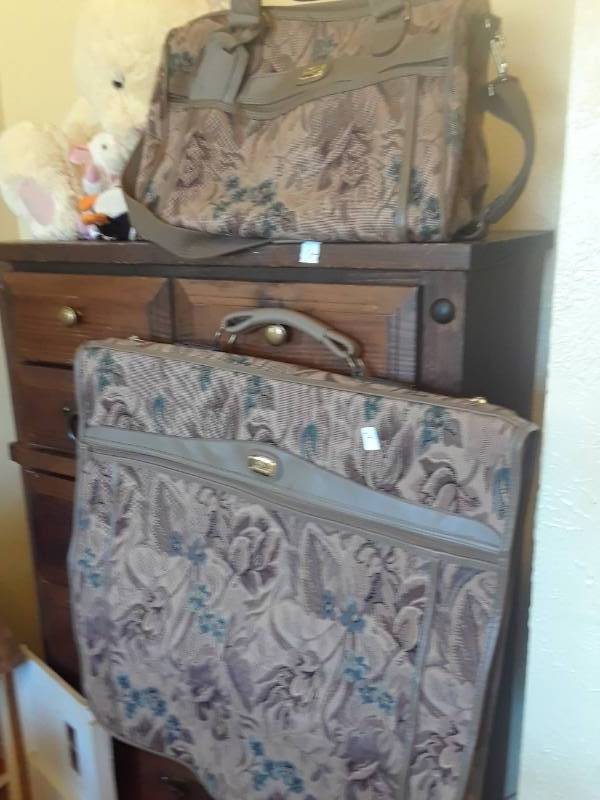 lot 19 image: SET OF TWO LUGGAGE