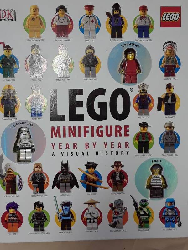 lot 40 image: LEGO MINI FIGURE HISTORY