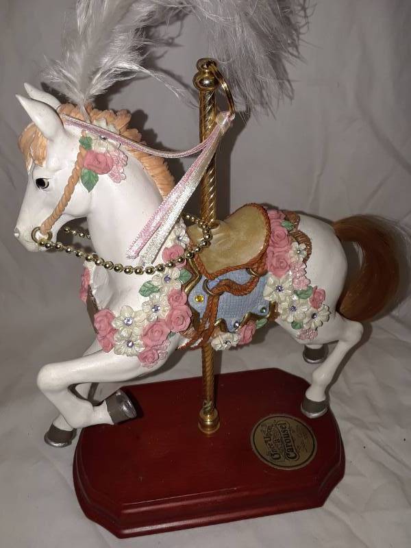 lot 43 image: CAROUSEL HORSE SIGNED LIMITED EDITION