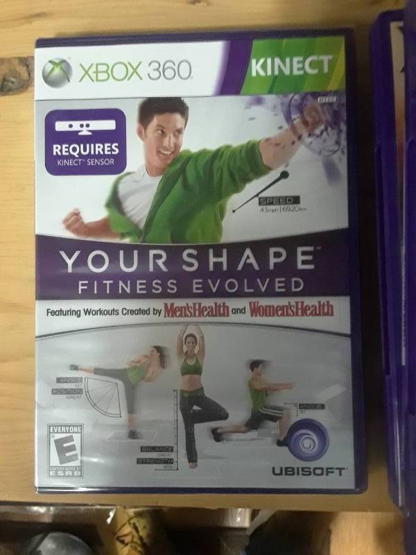 lot 61 image: LOT OF TWO WORKOUT XBOX 360 GAMES