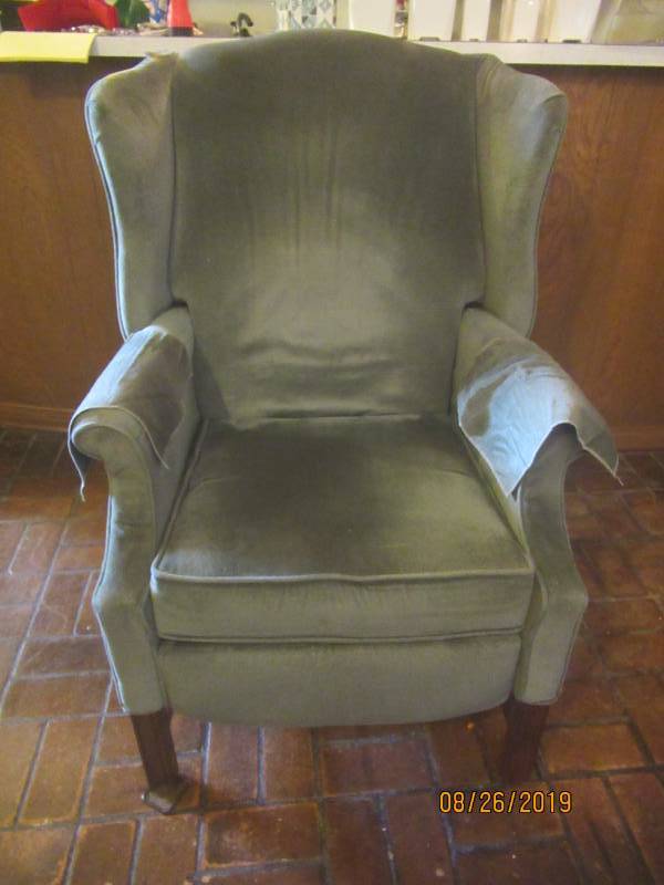 Vintage Action Lane Arm Back Chair Recliner W L A R Small Estate