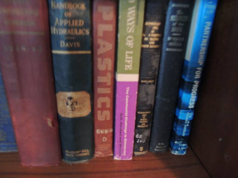 lot 166 image: Books-Hydraulics, Boats, plastics, Wildflowers, industrial engines for US Navy salvage