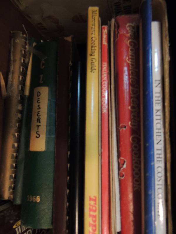 lot 167 image: Cookbooks- some real gems are included