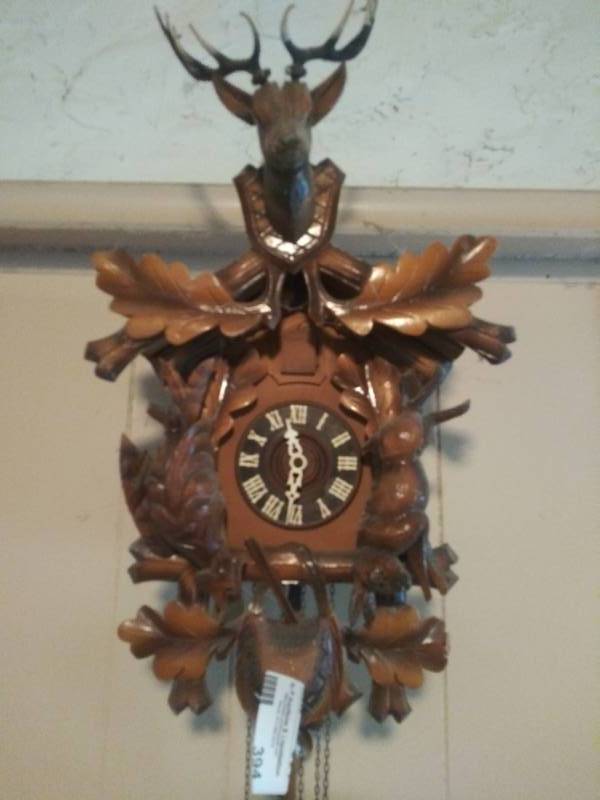 lot 394 image: Cuckoo Clock