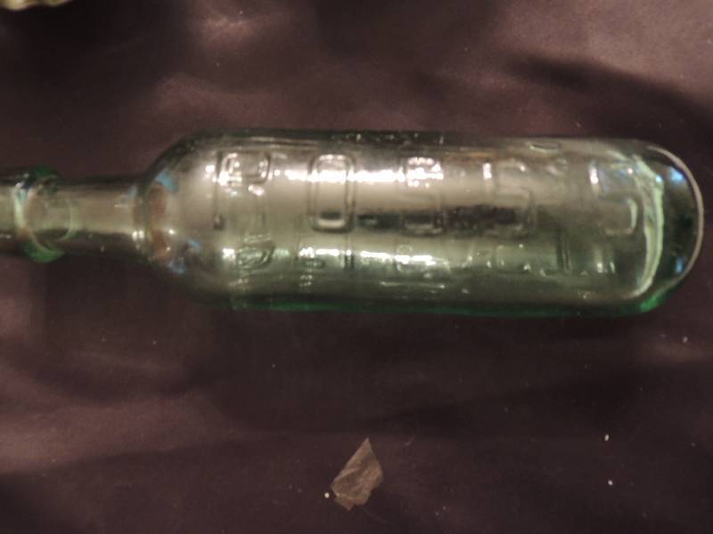 lot 676 image: 18801890 ROSSS BELFAST TORPEDO BOTTLE- PANAMA CANAL