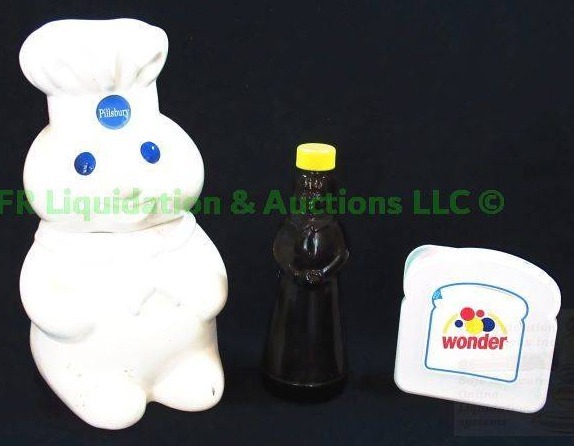 lot 11 image: Pillsbury dough boy cookie jar and more