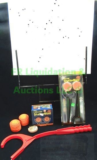 lot 24 image: Mini clay pigeons and more