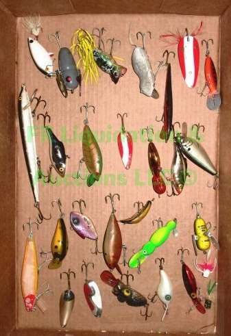 lot 90 image: Assorted fishing lures